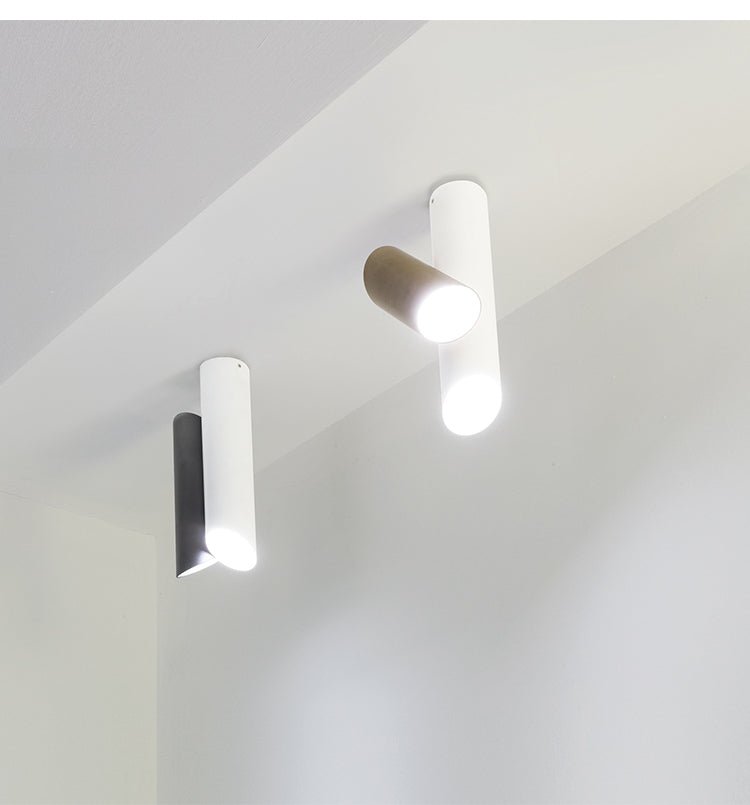 Tubes Modern Adjustable Tubular Flush Mount Ceiling Lamp for Indoor Living Spaces