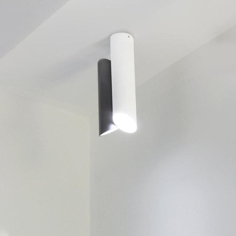 Tubes Modern Adjustable Tubular Flush Mount Ceiling Lamp for Indoor Living Spaces