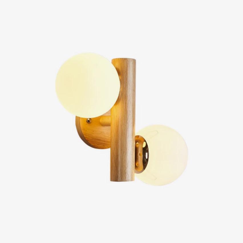 modern-tupelo-double-wooden-wall-sconce-with-rotatable-white-glass-shades-set-of-2-lighting