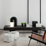 Contemporary Arch Wood LED Table Lamp Minimalist U Shaped Desk Light for Home and Office