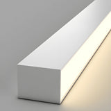 Modern Minimalism Ultra Slim Linear LED Ceiling Light Fixture with Three Color Modes and Integrated Lighting