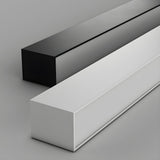 Modern Minimalism Ultra Slim Linear LED Ceiling Light Fixture with Three Color Modes and Integrated Lighting
