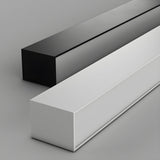 Modern Minimalism Ultra Slim Linear LED Ceiling Light Fixture with Three Color Modes and Integrated Lighting