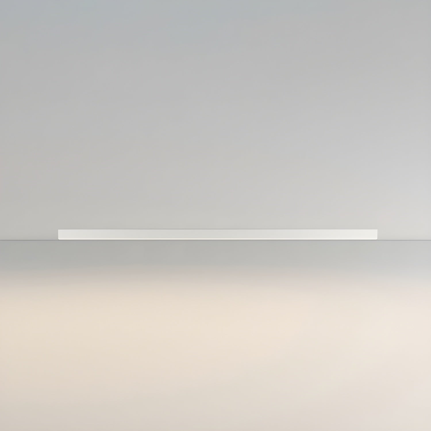 Modern Minimalism Ultra Slim Linear LED Ceiling Light Fixture with Three Color Modes and Integrated Lighting