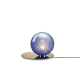 Modern Umbra Glass Sphere Table Lamp with Elliptical Shadow Effect for Desks