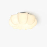Contemporary White Umbrella LED Ceiling Lamp for Modern Bedroom and Nursery Decor