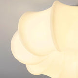Contemporary White Umbrella LED Ceiling Lamp for Modern Bedroom and Nursery Decor
