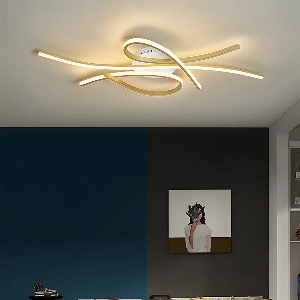 Modern Creative Musical Notes Ceiling Light