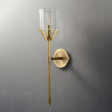 modern-architectural-faceted-crystal-glass-wall-sconce-with-polished-brass-finish