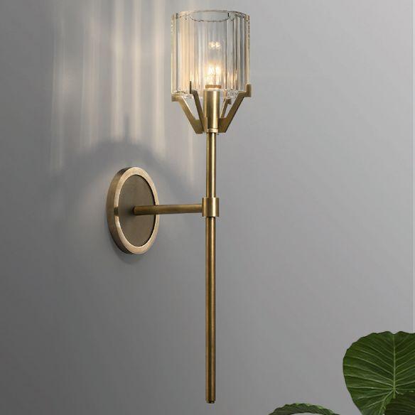modern-architectural-faceted-crystal-glass-wall-sconce-with-polished-brass-finish