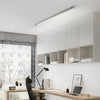 Waterproof 47 Inch LED Vapor Tight Shop Light 40W 5200 Lumens 3CCT Flush Mount Ceiling Fixture