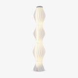 Modern Vapor Acrylic Uplight Floor Lamp with Integrated LED for Living Room Standing Light White