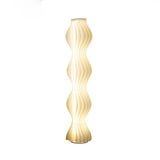 Modern Vapor Acrylic Uplight Floor Lamp with Integrated LED for Living Room Standing Light White