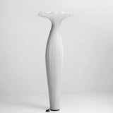Modern Fabric Vase Floor Lamp with Integrated LED for Living Room Decor