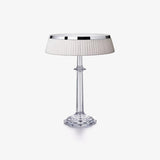 Versailles Modern Curved Glass Table Lamp for Bedroom and Office Task Lighting