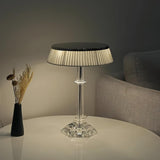 Versailles Modern Curved Glass Table Lamp for Bedroom and Office Task Lighting
