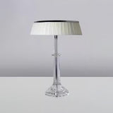 Versailles Modern Curved Glass Table Lamp for Bedroom and Office Task Lighting