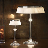 Versailles Modern Curved Glass Table Lamp for Bedroom and Office Task Lighting