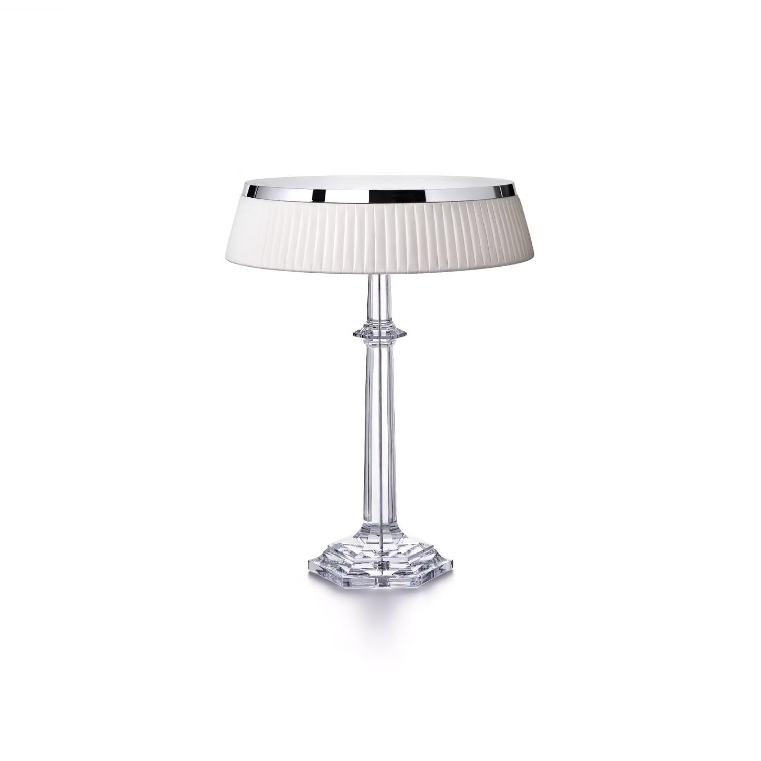 Versailles Modern Curved Glass Table Lamp for Bedroom and Office Task Lighting
