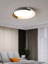 Modern Round LED Flush Mount Ceiling Light Contemporary Acrylic Fixture for Living Room and Office