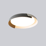 Modern Round LED Flush Mount Ceiling Light Contemporary Acrylic Fixture for Living Room and Office