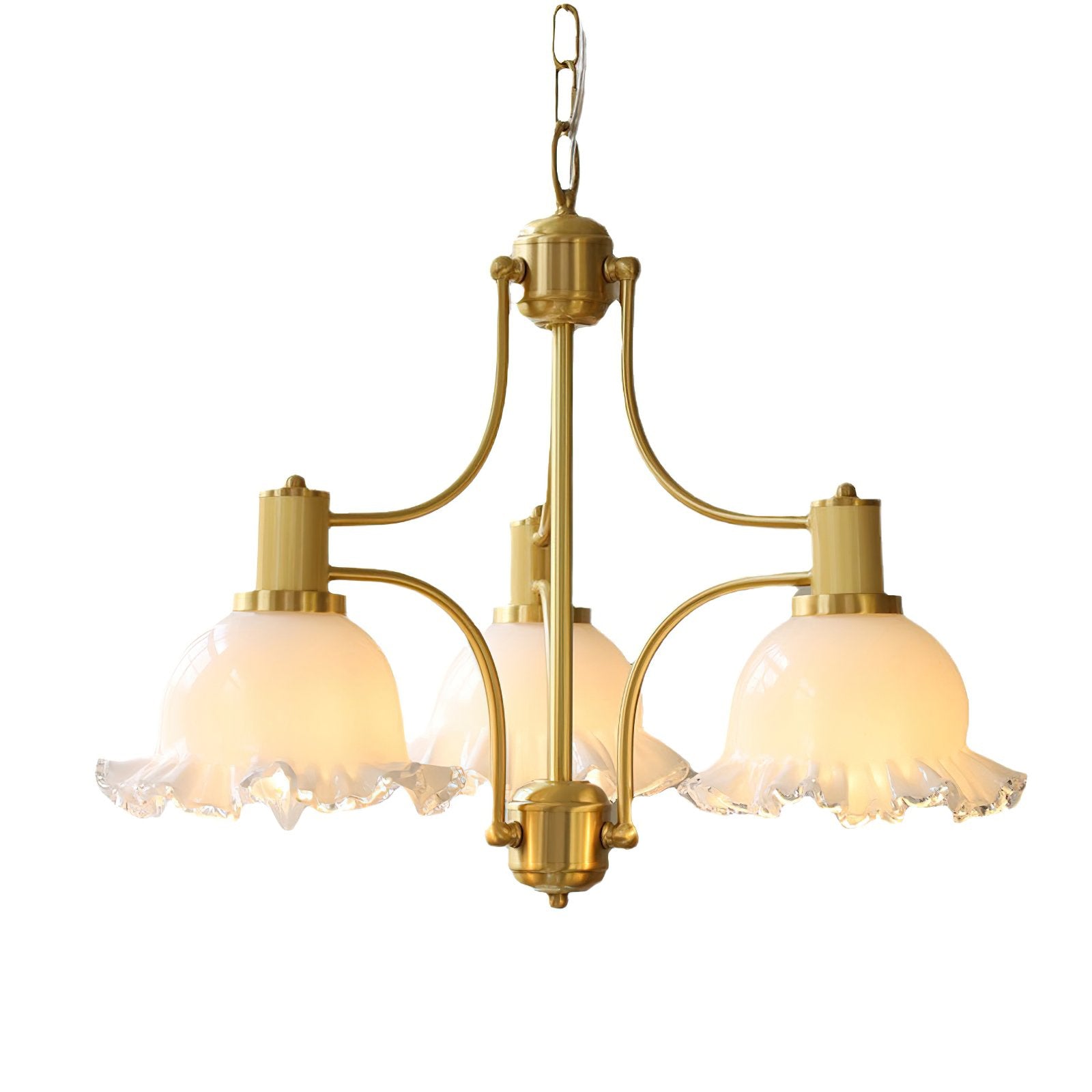 french-vintage-brass-floral-chandelier-with-glass-shades-elegant-copper-finish-hanging-pendant-light