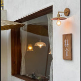 mid-century-modern-walnut-and-brass-flared-sconce-wall-light-for-living-room