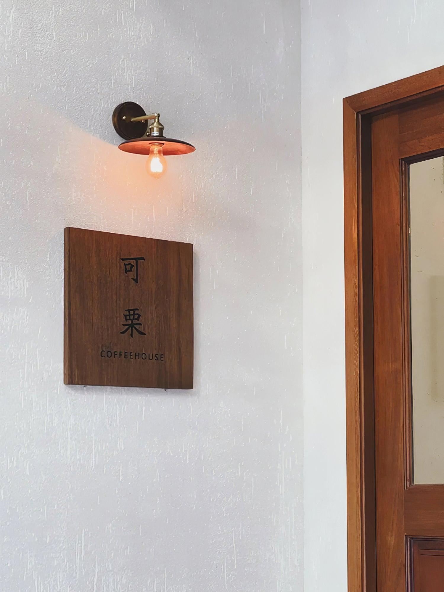 mid-century-modern-walnut-and-brass-flared-sconce-wall-light-for-living-room