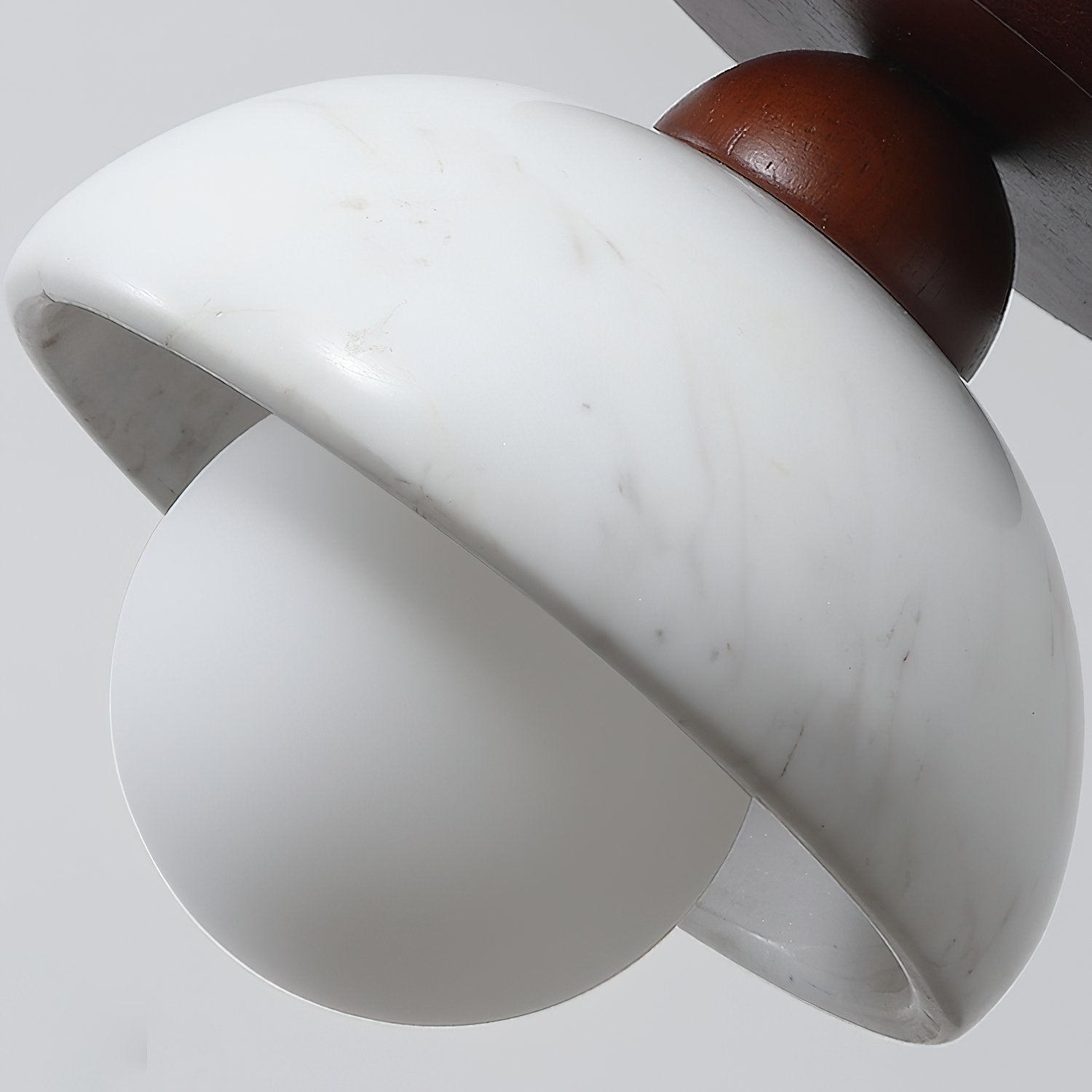 modern-walnut-wood-and-ripple-marble-flush-mount-ceiling-light-with-globe-glass-shade