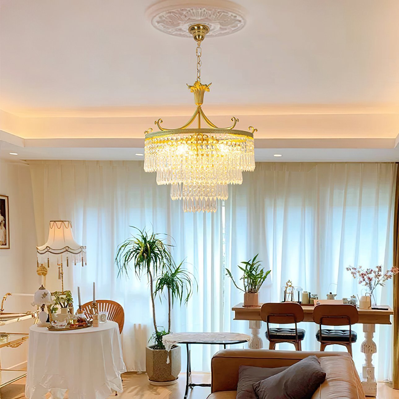 luxury-water-drop-cascading-chandelier-with-tiered-crystal-accents-and-brass-finish