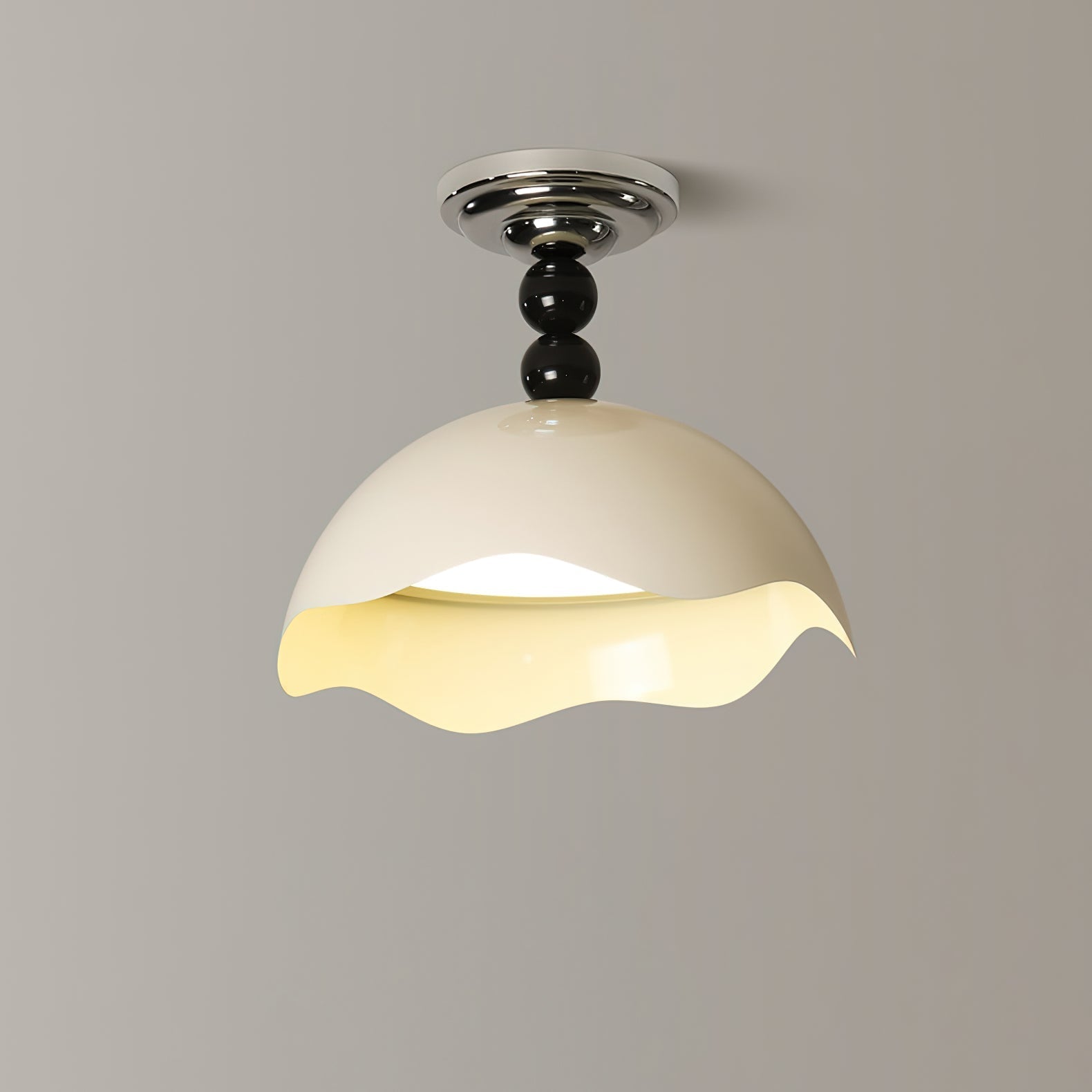 Wave Crest Modern Layered LED Ceiling Lamp for Contemporary Interiors