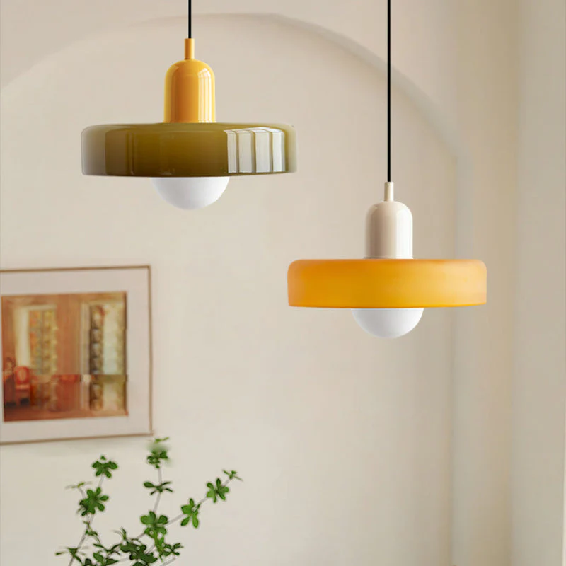 Allo Living Modern Bauhaus Glass LED Pendant Light