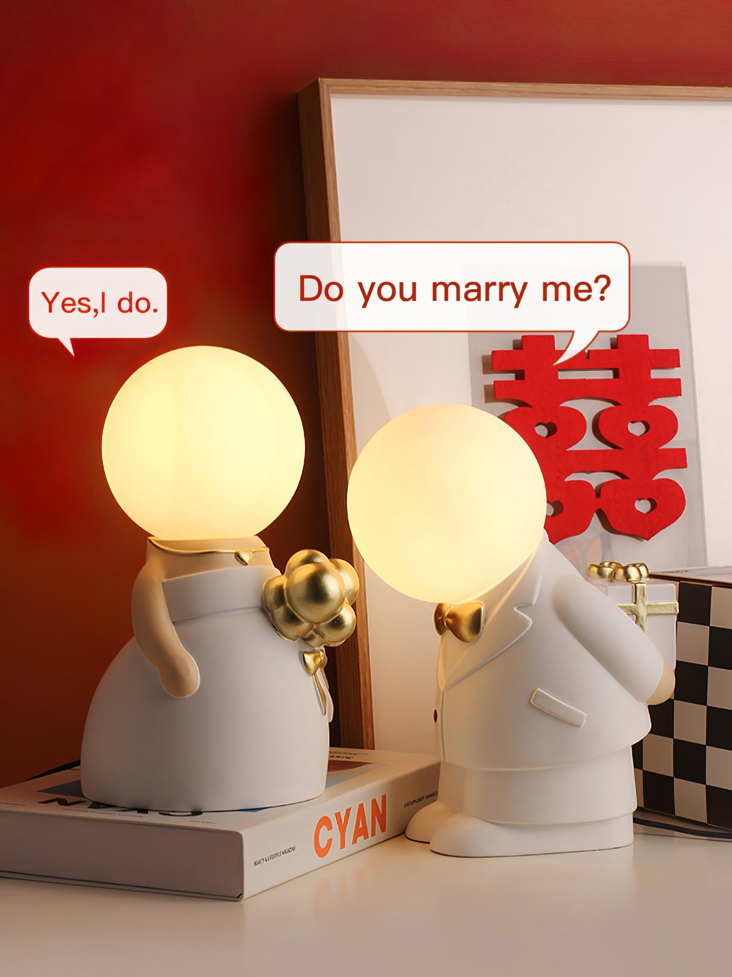 Elegant Baroque Resin Table Lamp for Weddings and Events Decorative LED USB Desk Light