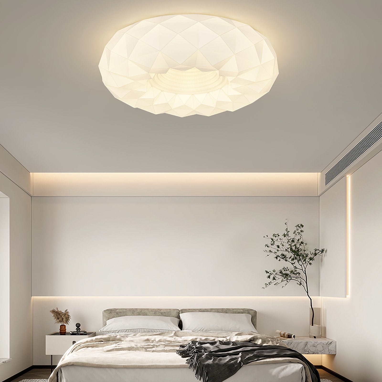 modern-white-honeycomb-led-flush-mount-ceiling-lamp-with-three-color-changing-modes