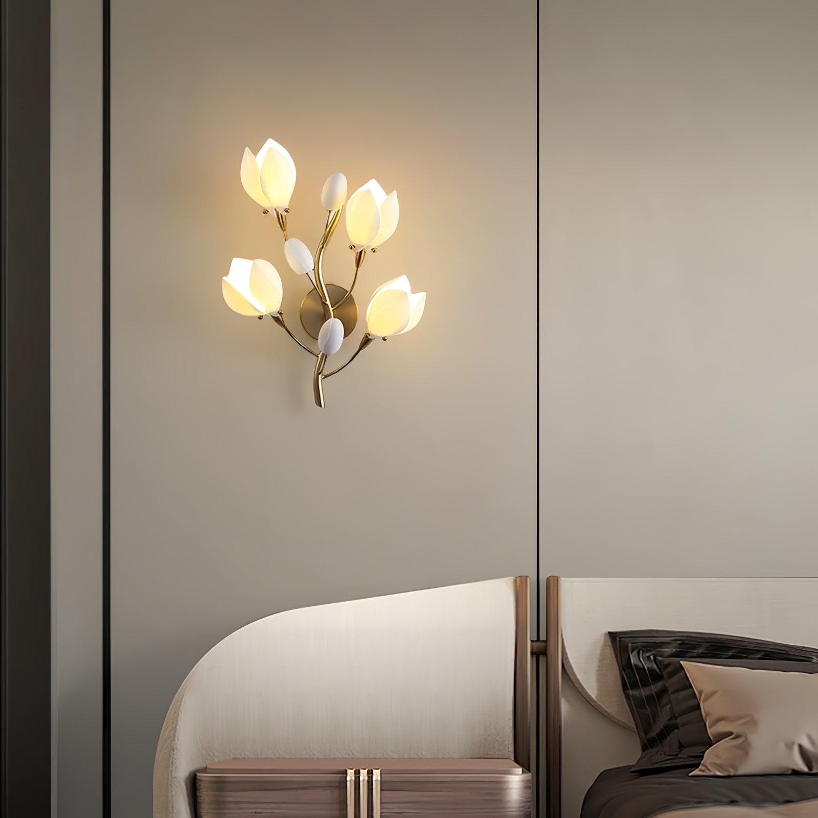 elegant-white-porcelain-magnolia-flower-sconce-gold-metal-botanical-wall-light-for-living-room