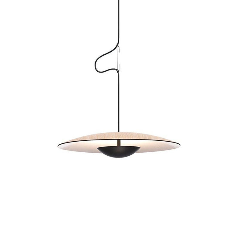 modern-minimalist-round-led-pendant-light-woodgrain-metal-ceiling-hanging-lamp