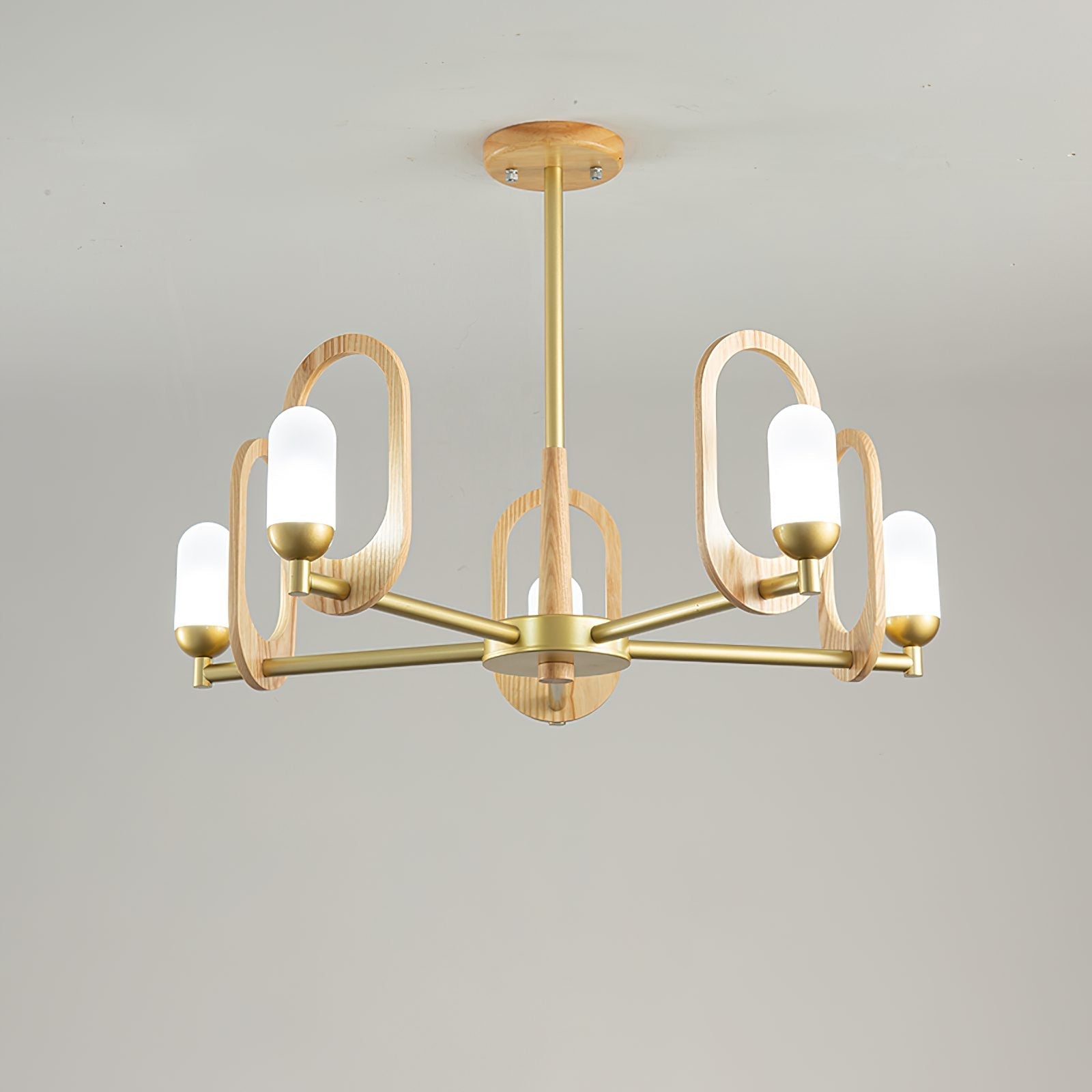modern-rubberwood-oval-halo-chandelier-with-white-glass-globes-for-living-room