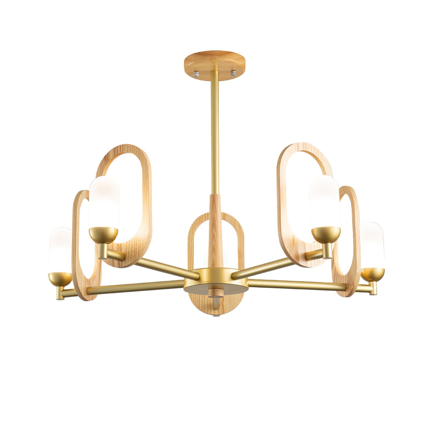 modern-rubberwood-oval-halo-chandelier-with-white-glass-globes-for-living-room
