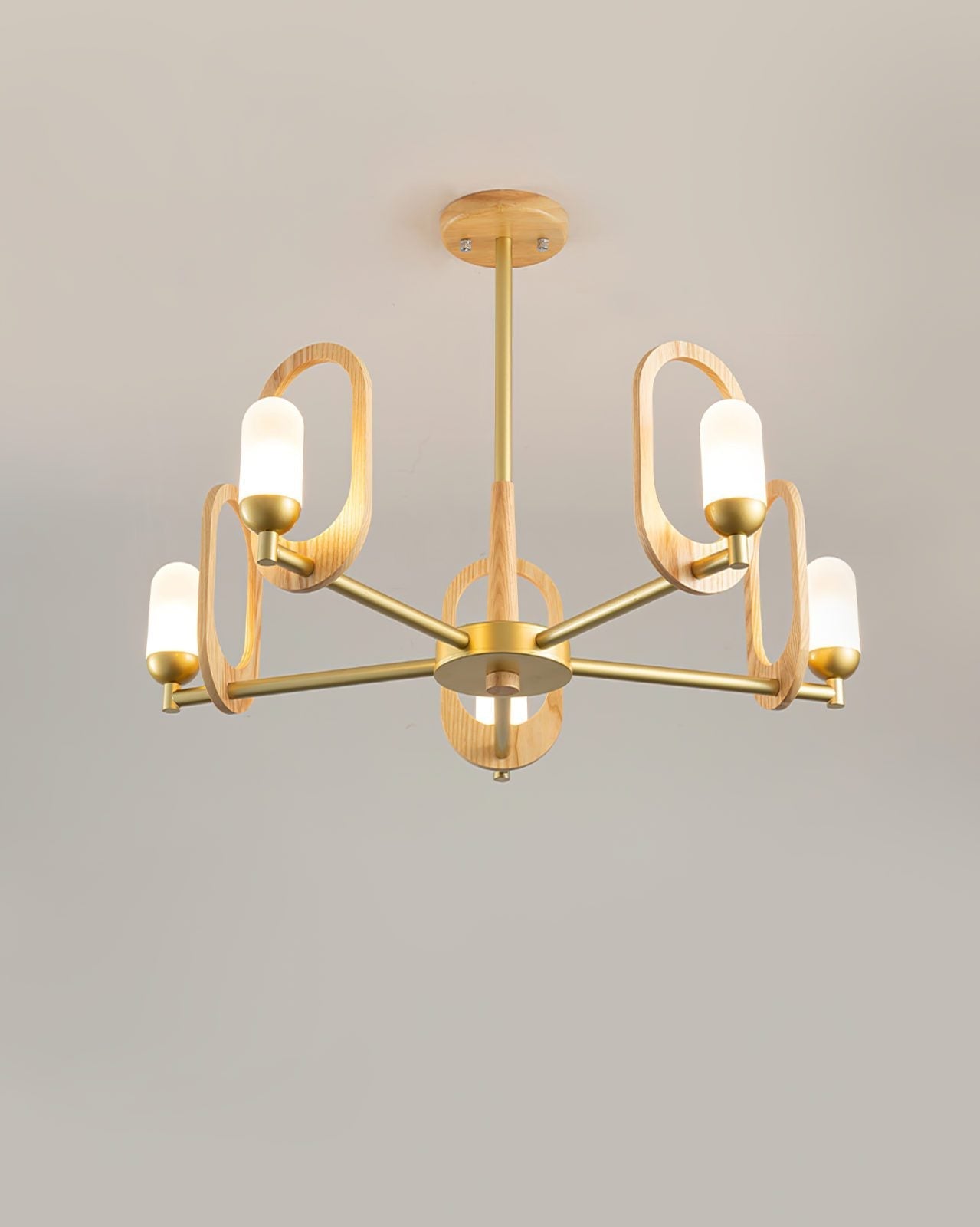 modern-rubberwood-oval-halo-chandelier-with-white-glass-globes-for-living-room