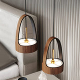 contemporary-walnut-wood-finish-led-bucket-pendant-light-mid-century-design-for-kitchen-islands
