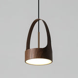 contemporary-walnut-wood-finish-led-bucket-pendant-light-mid-century-design-for-kitchen-islands