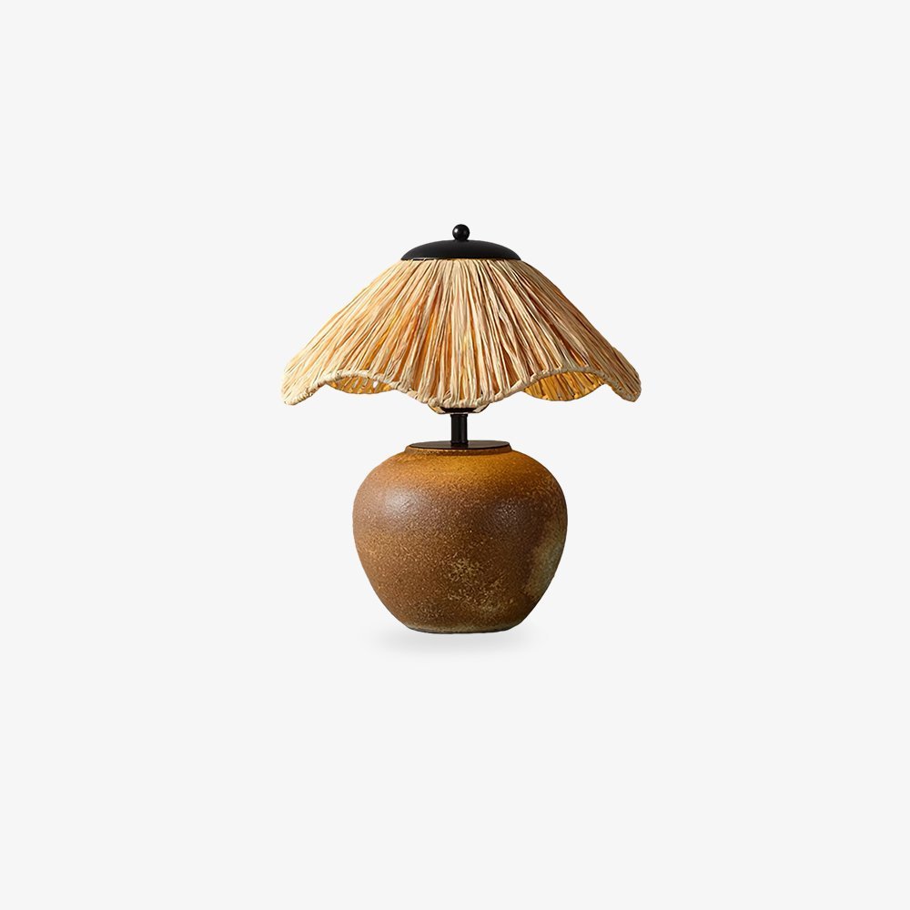 contemporary-woven-ceramic-table-lamp-with-handcrafted-fabric-shade-for-bedroom-and-living-room-decor