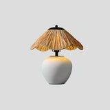 contemporary-woven-ceramic-table-lamp-with-handcrafted-fabric-shade-for-bedroom-and-living-room-decor