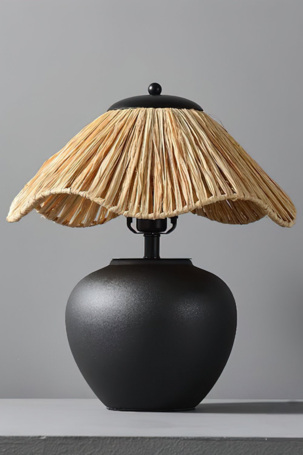 contemporary-woven-ceramic-table-lamp-with-handcrafted-fabric-shade-for-bedroom-and-living-room-decor