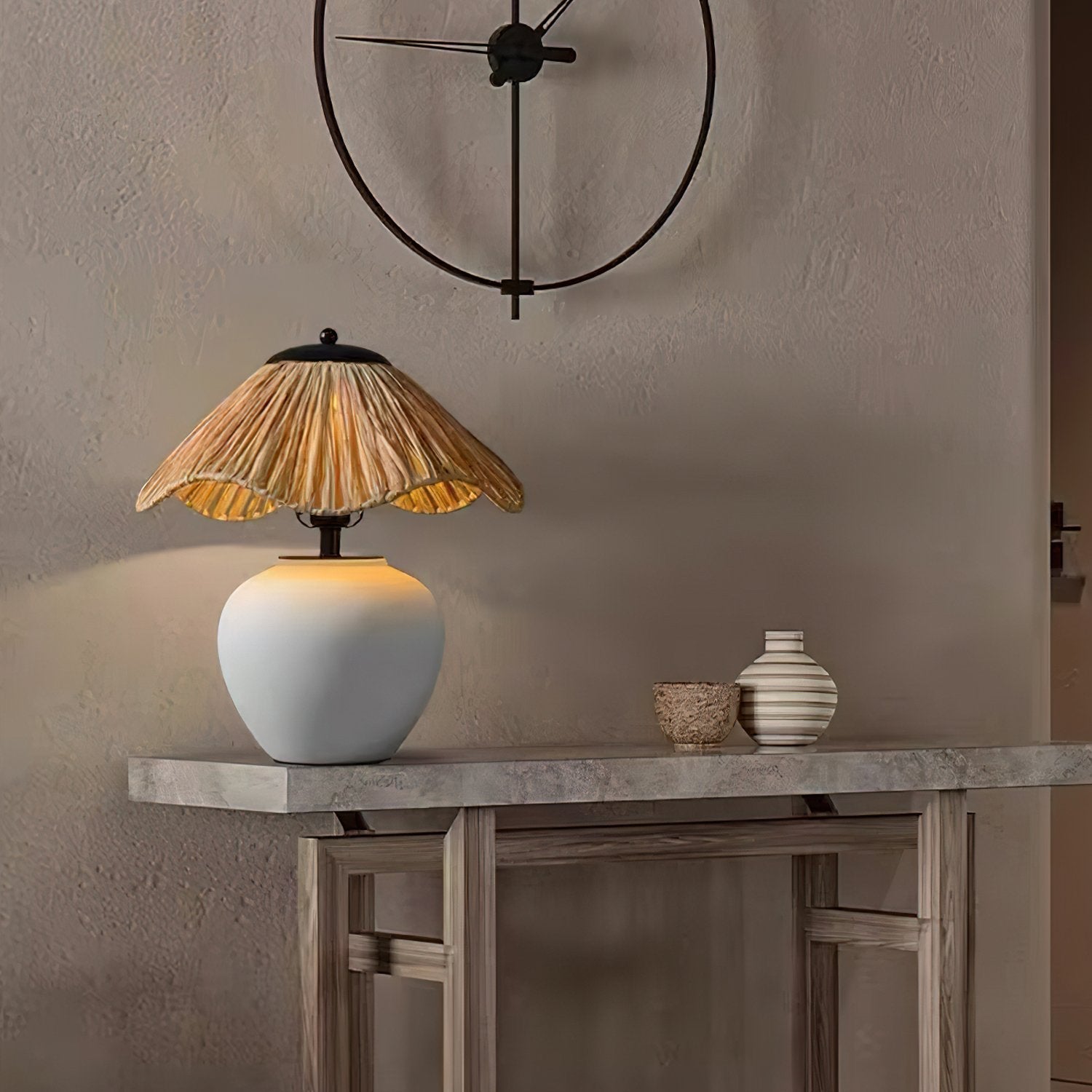 contemporary-woven-ceramic-table-lamp-with-handcrafted-fabric-shade-for-bedroom-and-living-room-decor