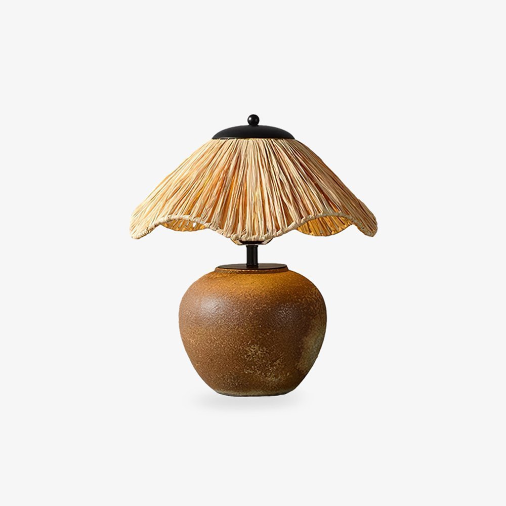 contemporary-woven-ceramic-table-lamp-with-handcrafted-fabric-shade-for-bedroom-and-living-room-decor