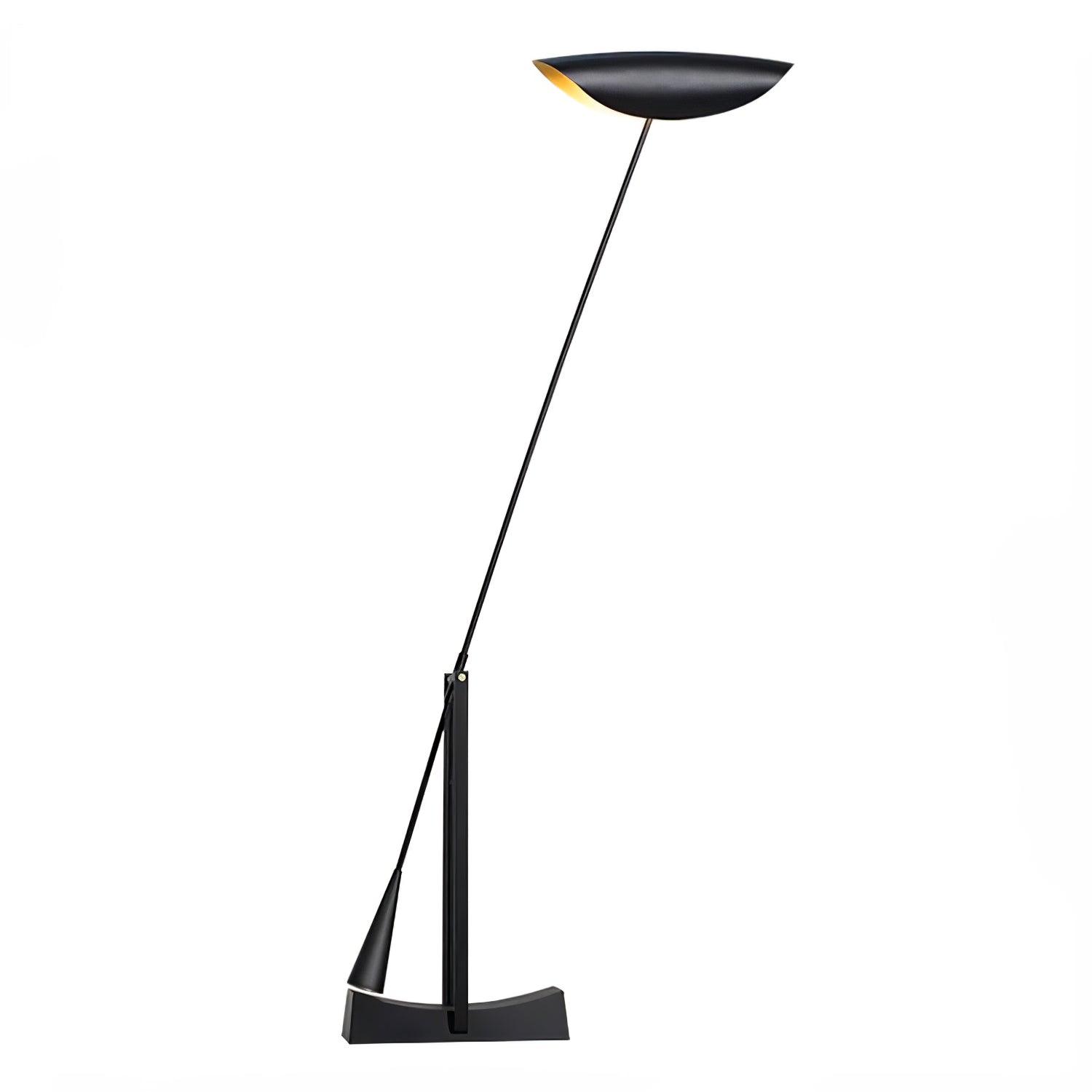 Modern Minimalist LED Ambient Floor Lamp for Contemporary Living Spaces and Bedrooms