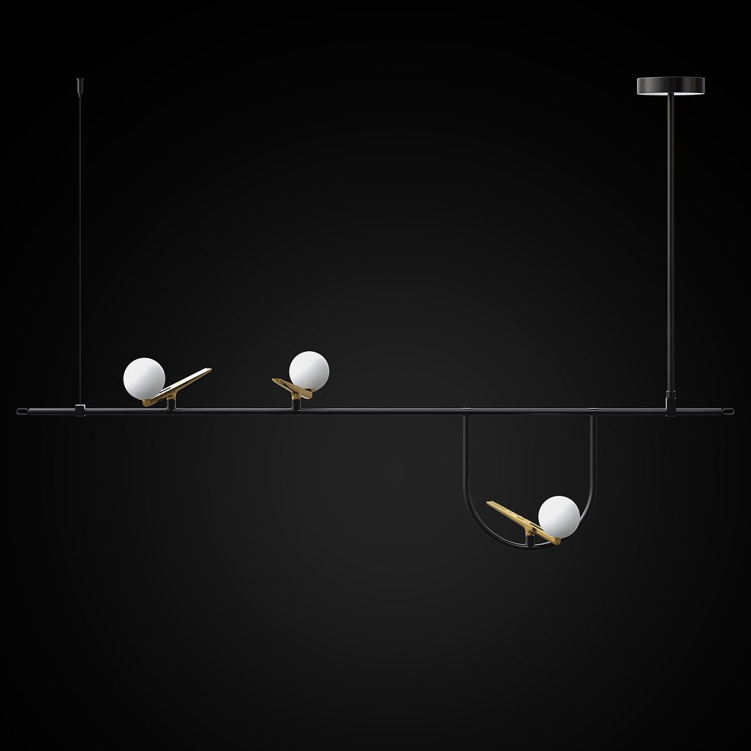 modern-minimalist-branch-chandelier-with-brass-bird-figures-and-white-glass-spheres