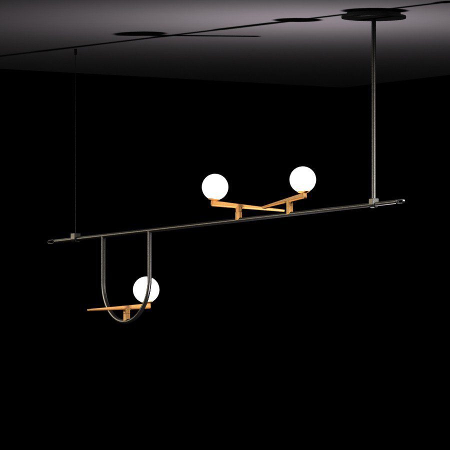 modern-minimalist-branch-chandelier-with-brass-bird-figures-and-white-glass-spheres