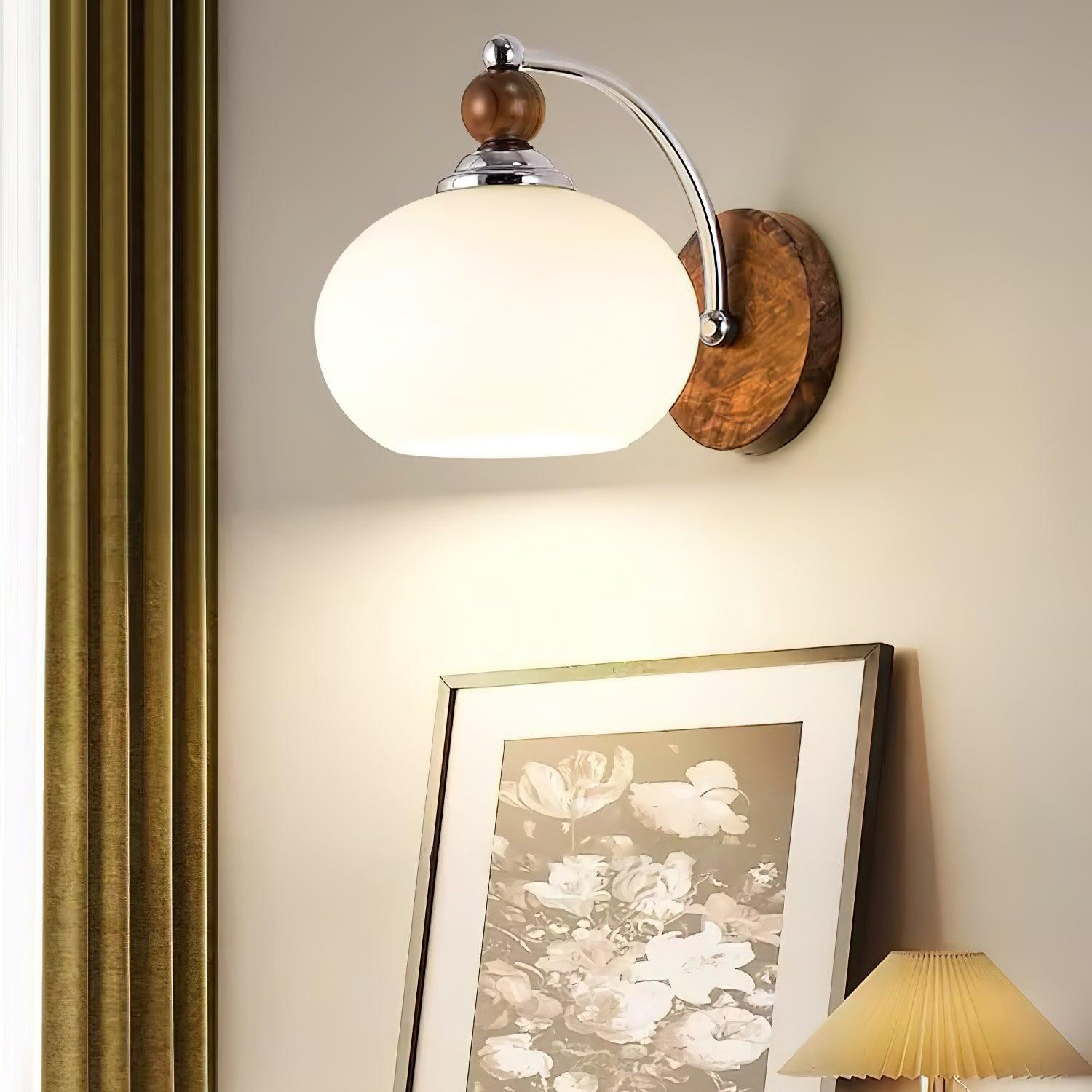 modern-walnut-wood-wall-sconce-with-globe-glass-shade-mid-century-interior-vanity-lighting
